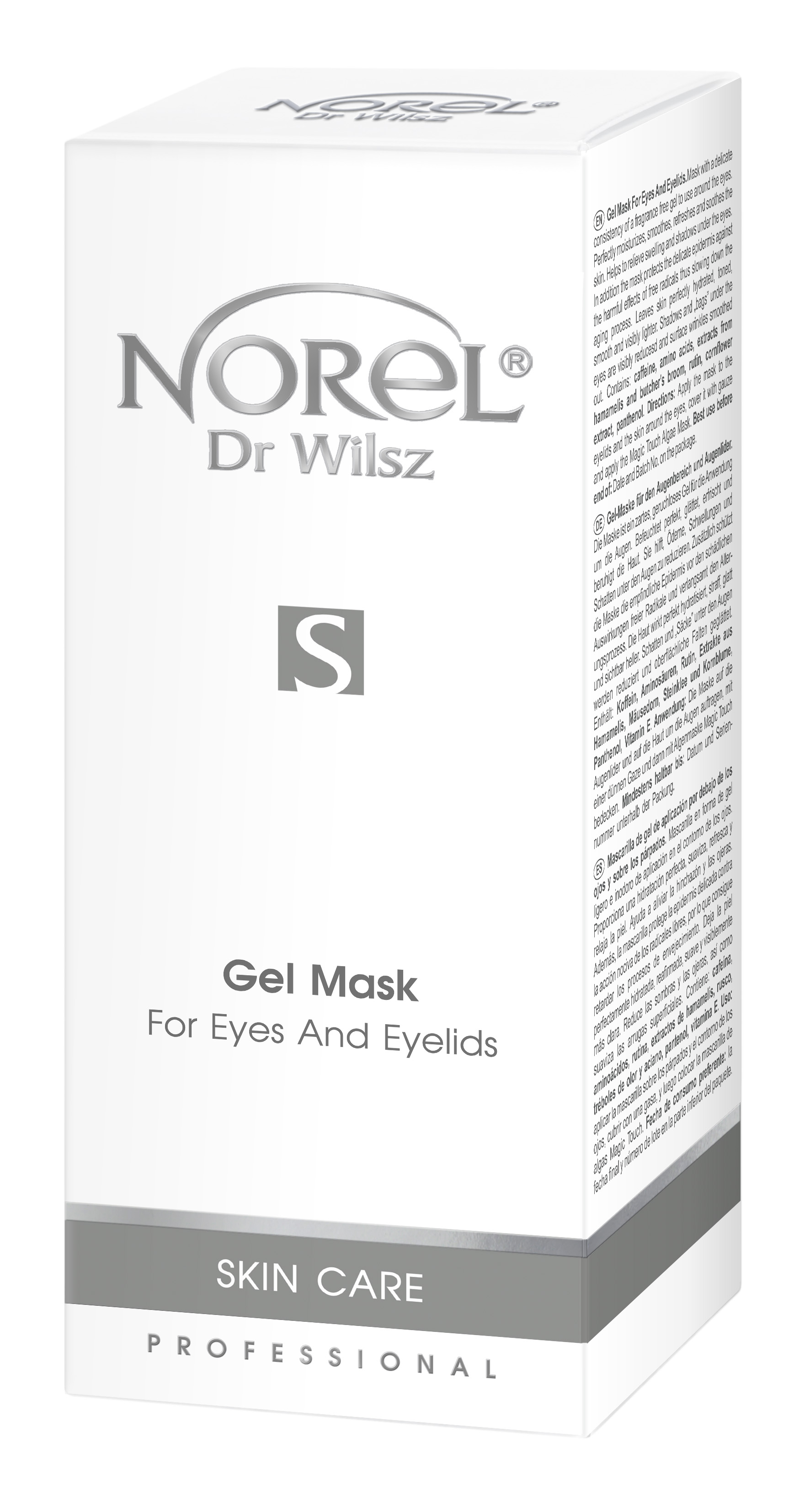  Gel-Maske für Augen und Augenlider Kabinenware